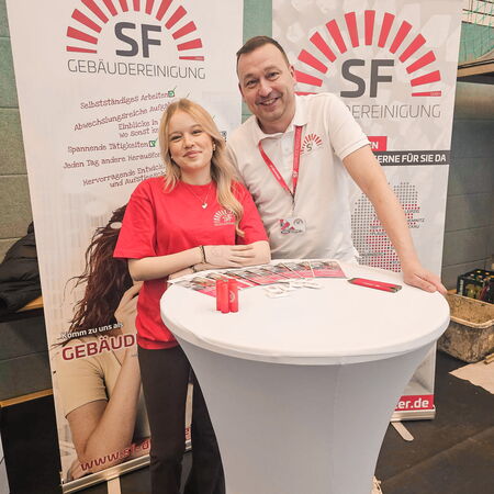 Wir waren auf der Ausbildungsmesse in Frohburg