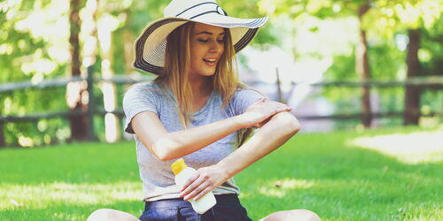 sonnencremeflecken kleidung